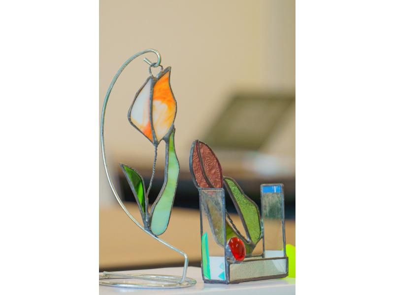 [Hokkaido/Asahikawa] Beginners welcome! Full-fledged stained glass making experience 