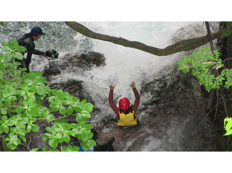 July and August only. Elementary school students welcome. Canyoning in the distant Oze. Free photo gift.の紹介画像