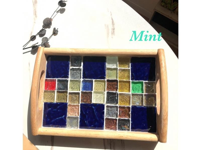 [Wakayama / Kinokawa] Beginners can easily make "glass tile coasters and trays" with tea time