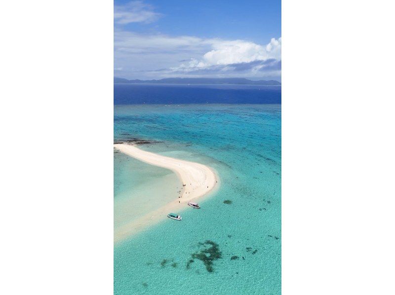 【埋まり次第終了限定価格8500円】☆トロピカルな魚と海中探検☆幻の島上陸＆初心者向け体験ダイビング【写真付き】【石垣島、午前、午後/2便】の紹介画像