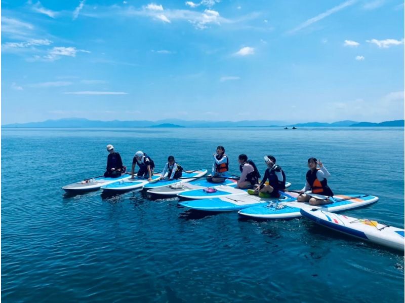 【シガリズム体験】【滋賀・高島市】美しい水、びわこの湖北でサップ体験！白鬚神社の大鳥居の前で映えショット！