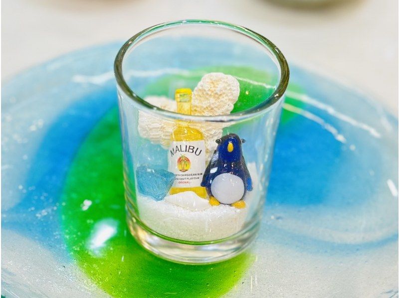 [Okinawa, Kokusai Street, Gel Candles] Lots of free parts! Make a gel candle with Ryukyu glass and shells!の紹介画像