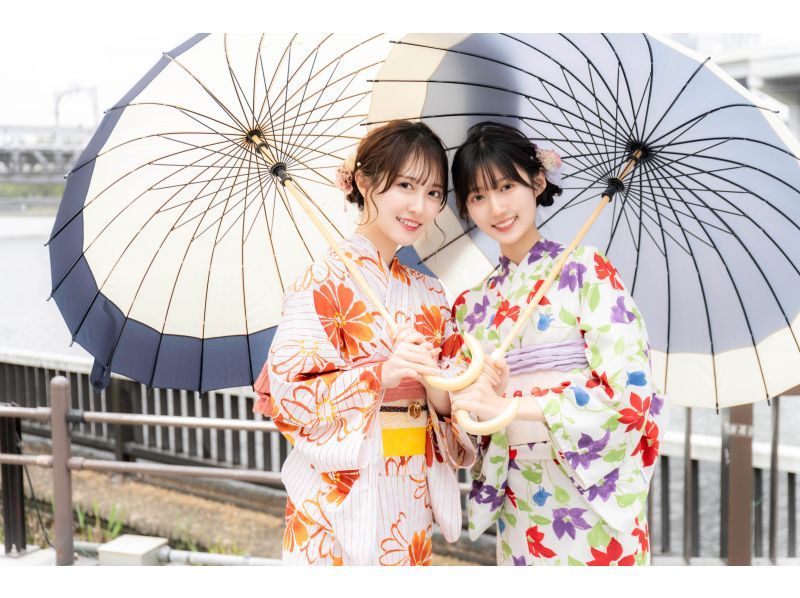 [爱知/名古屋]您可以在10:00至16:00期间来我们店！无需决定时间，随时可来的浴衣连发套租赁方案の紹介画像