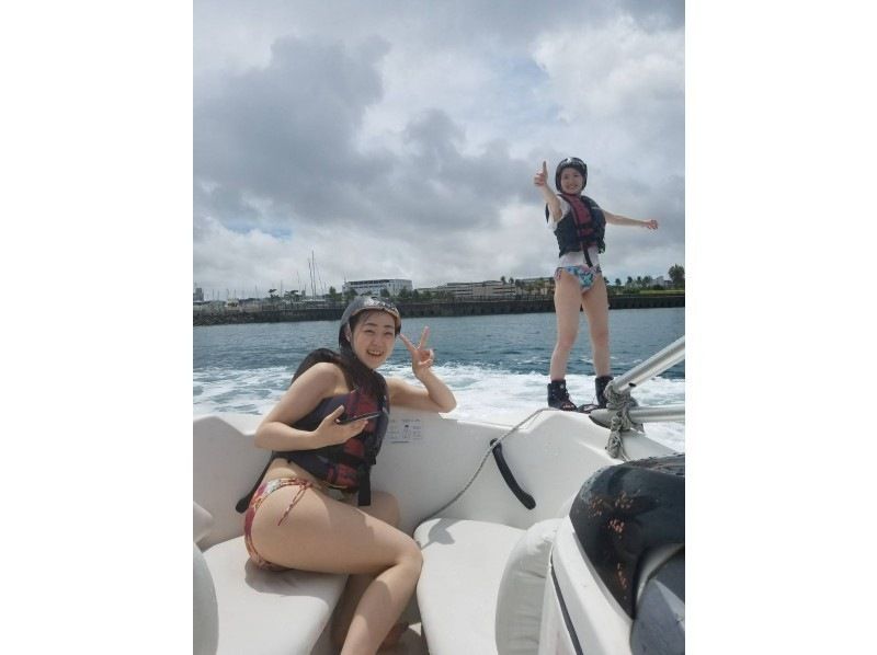 [Flyboard on a dedicated boat] Instagrammable! 360 ° C camera photo free gift