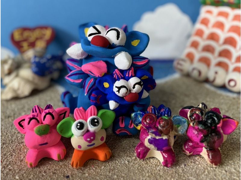 Great value for everyone! A simple painting experience on a handmade shisa made by a craftsman! You can take it home right away! Call us to make a reservation on the day!の紹介画像