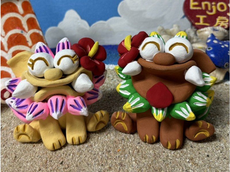 Great value for everyone! A simple painting experience on a handmade shisa made by a craftsman! You can take it home right away! Call us to make a reservation on the day!の紹介画像