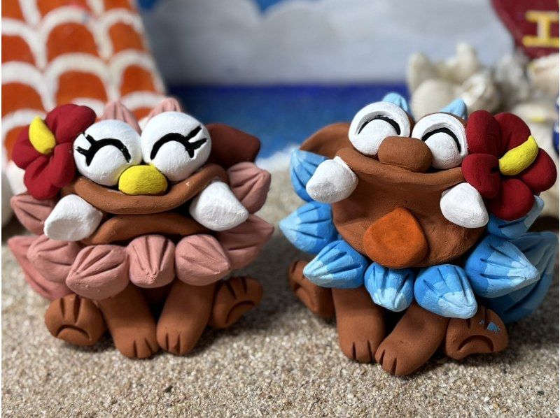 Great value for everyone! A simple painting experience on a handmade shisa made by a craftsman! You can take it home right away! Call us to make a reservation on the day!の紹介画像