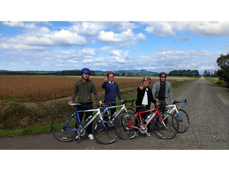 【 Hokkaido · Sapporo 】 Economy near Sapporo Road Bike Cycling Tour (1 Sun course)の紹介画像