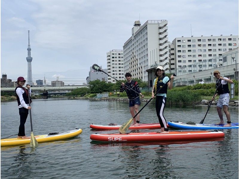 [Tokyo ・ Koto Ward] For beginners! SUP Schoolの紹介画像