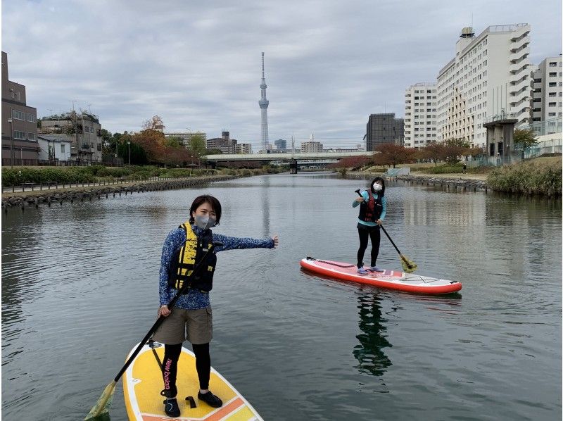 [Tokyo ・ Koto Ward] For beginners! SUP Schoolの紹介画像