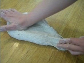 プランの魅力 体重をかけてしっかりこねます の画像