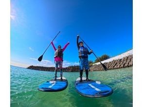 +SUP体験の方はツアー時間が伸び、10時頃の解散となります。