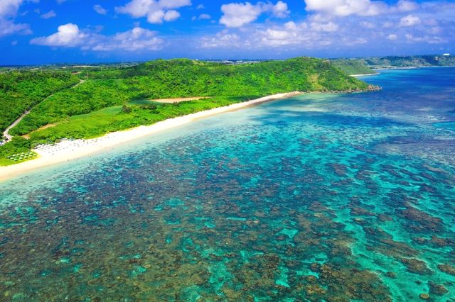 冲绳宫古岛新庄海滩