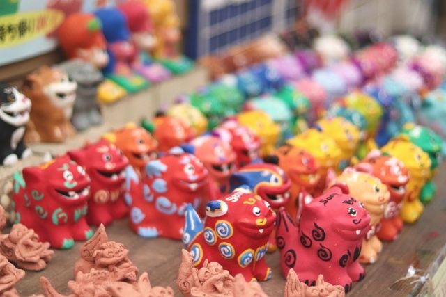 沖縄国際通り シーサーのお土産