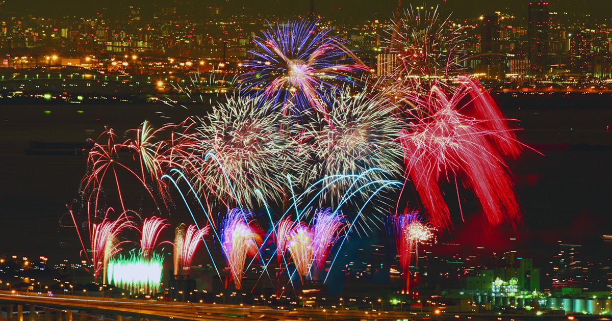 關西花火大會 2024 年 7 月 | 大阪、京都、兵庫縣、和歌山圖片