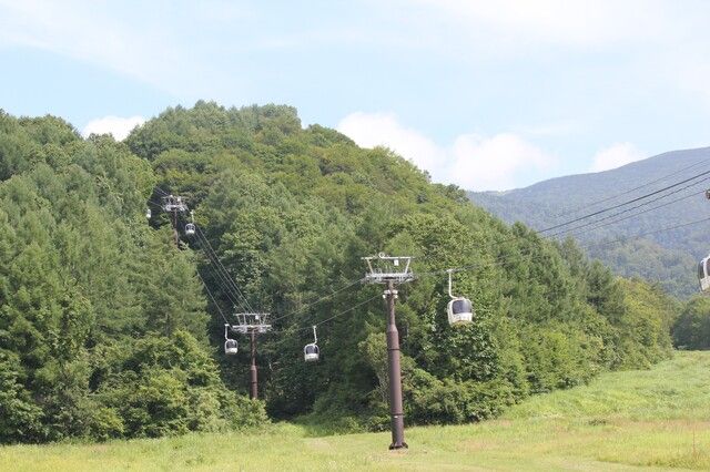 福島県・裏磐梯高原ロープウエイ